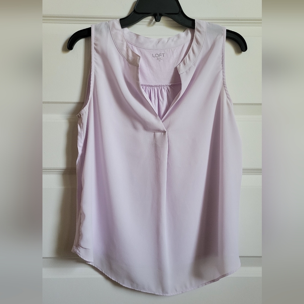 Loft Outlet mixed media tank top